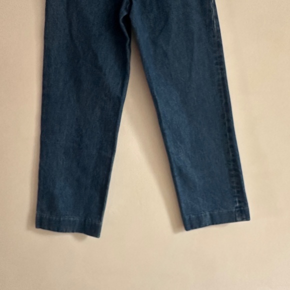 A.P.C. new sailor jean high waisted straight wide leg blue jeans soft apc 26 - Picture 7 of 8